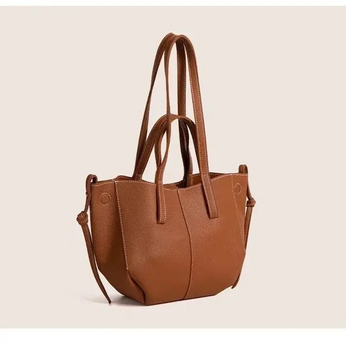 PU Leather Tote Bag Set - Your Bagverse