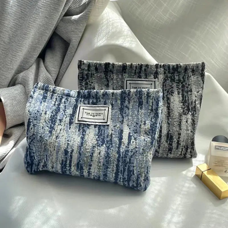 Jacquard Cosmetic Bag